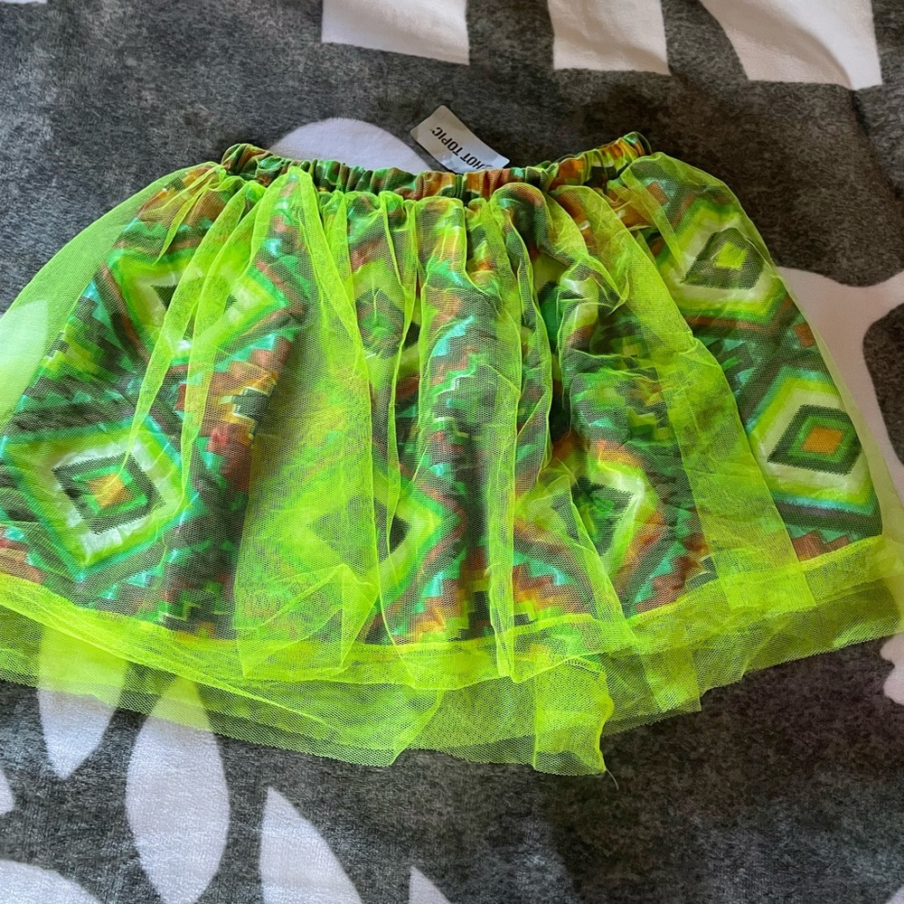 Hot topic skirt tutu one size new